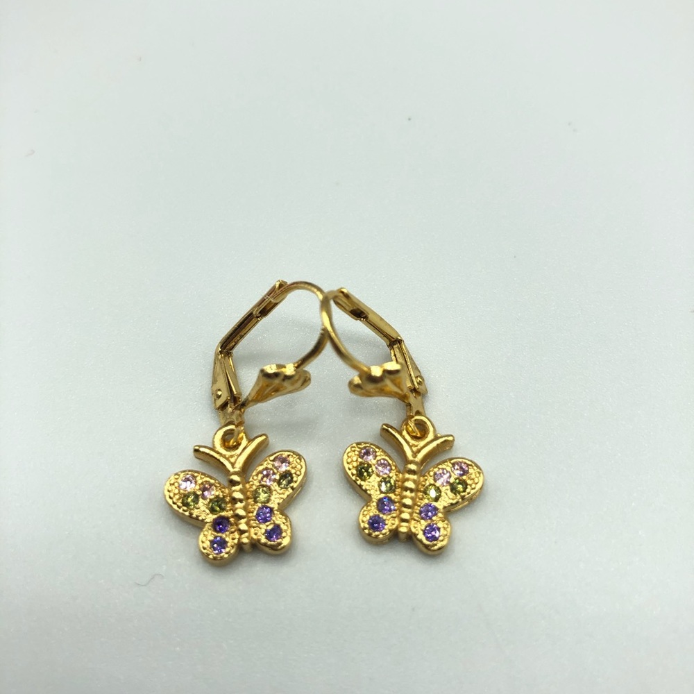 Small butterfly earring jewelry